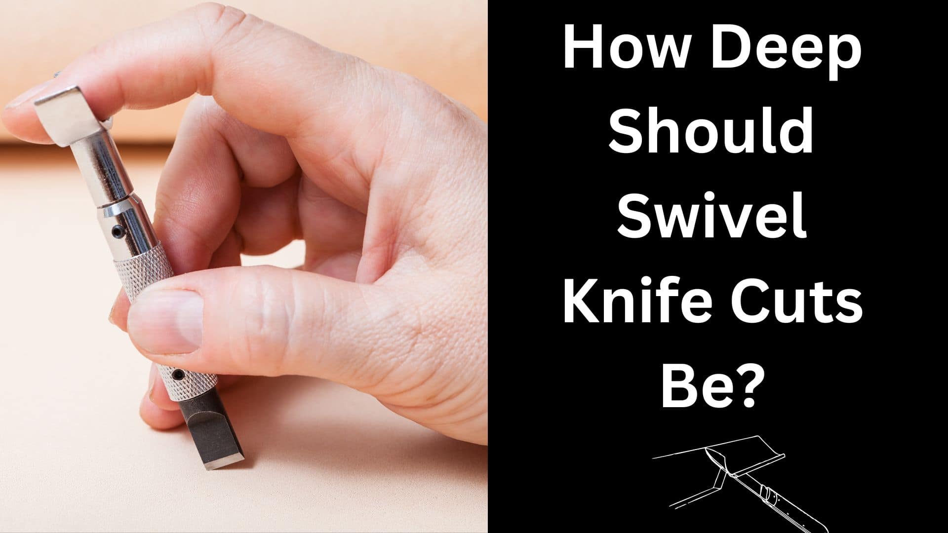 How Deep Should Swivel Knife Cuts Be? Pro Knifer